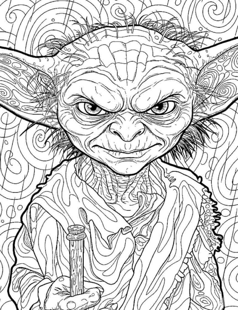 Elves dark fantasy creature illustration for adults and teens